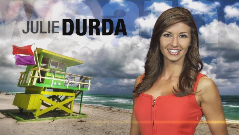 Julie Durda, Local 10 News in Miami. 